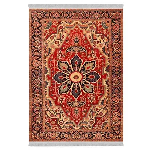 فرش پارچه‌ای دفه مدل فرشینه طرح مدرن کد 558