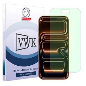 VWK Eye Care model Green light screen protector suitable for Apple iPhone 17 Pro Max mobile phone