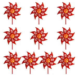 فرفره کاغذی طرح تراکتور بسته 10 عددی 