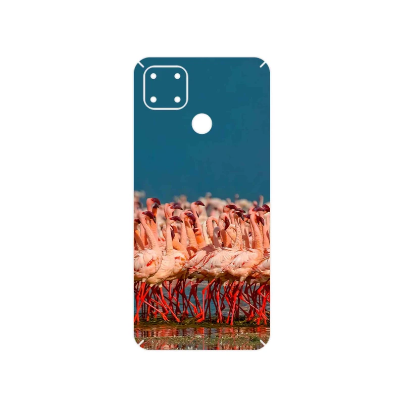 برچسب پوششی ماهوت مدل Flamingo مناسب برای گوشی موبایل ریلمی C25s