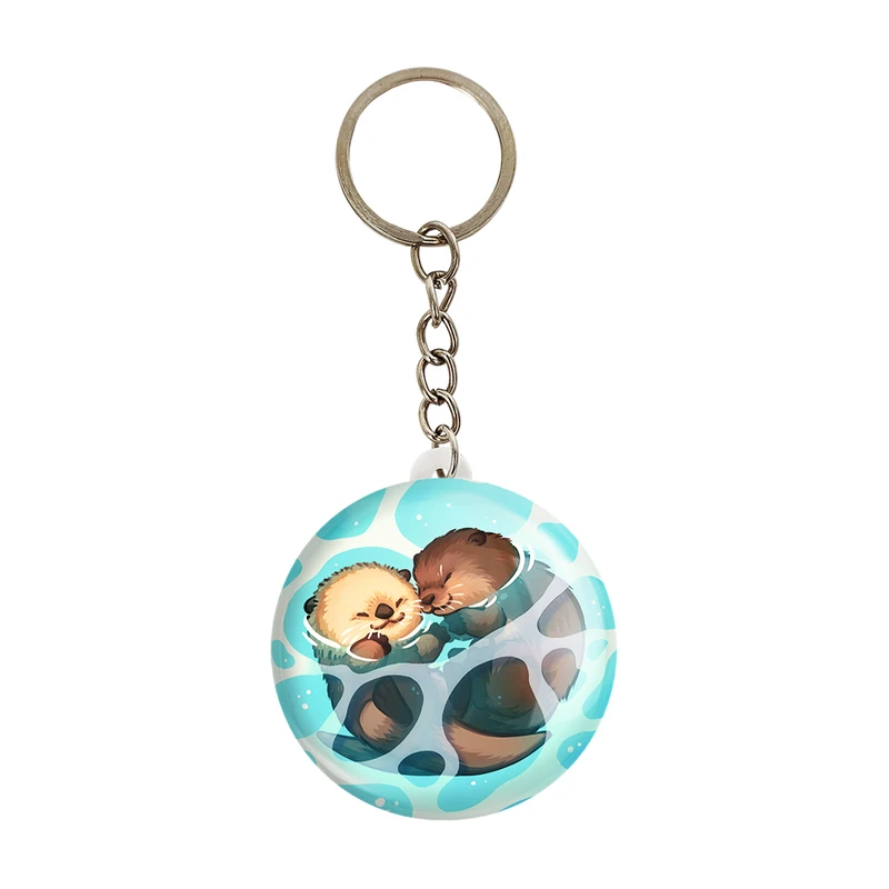 جاکلیدی خندالو مدل سمور آبی حیوانات بامزه کد 21058