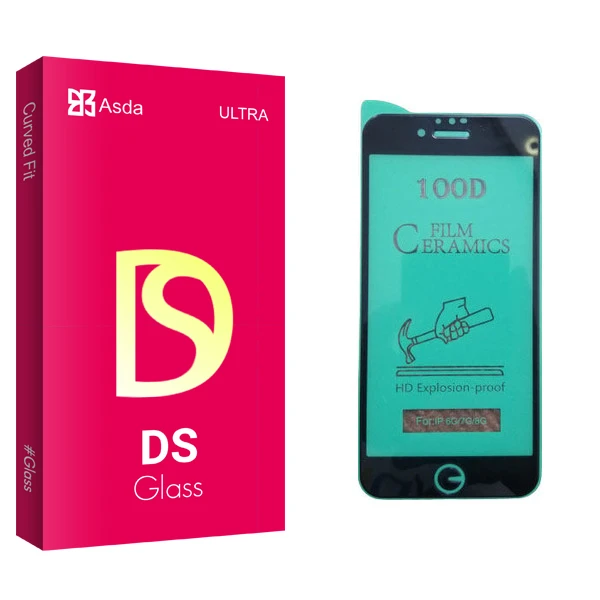 محافظ صفحه نمایش سرامیکی آسدا مدل DS glass مناسب برای گوشی موبایل اپل iPhone 6