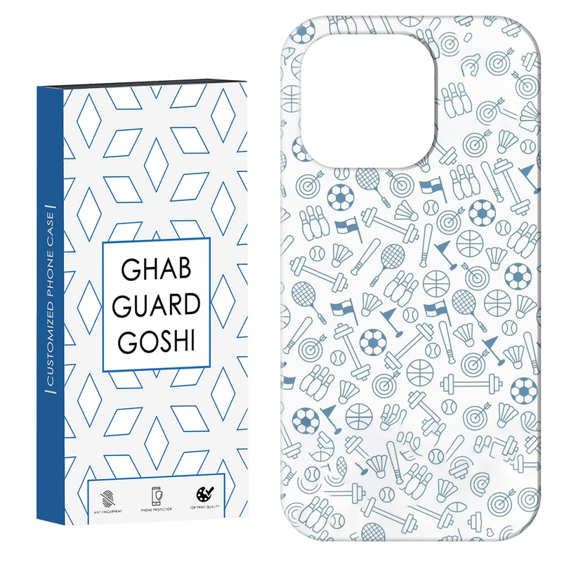 کاور قاب گارد گوشی طرح ورزشی کد Dimo-121 مناسب برای گوشی موبایل اپل IPHONE 15 PRO MAX   