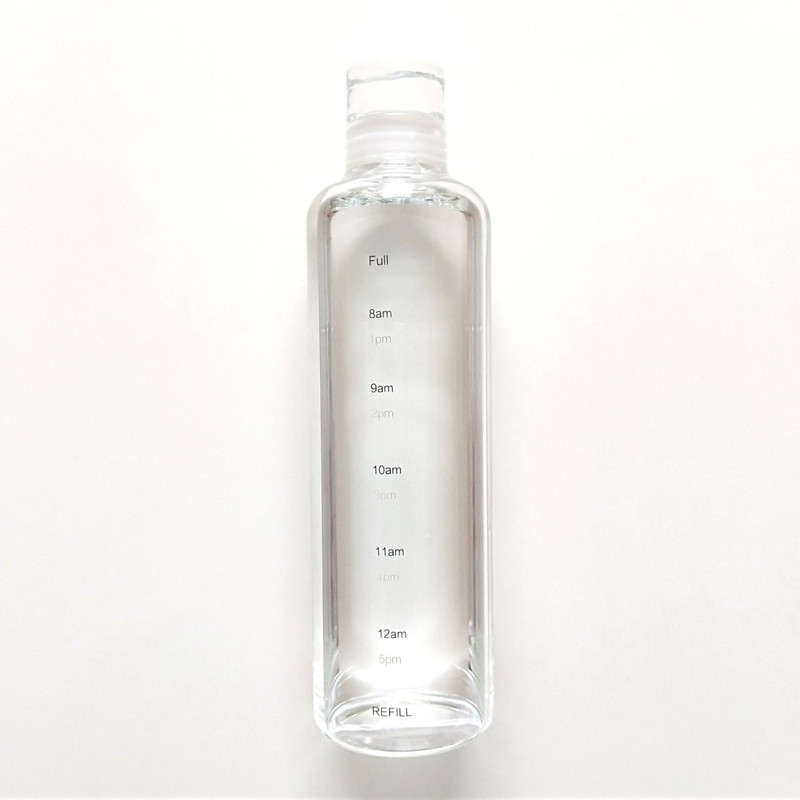 بطری آب مدل مدرج کد 500