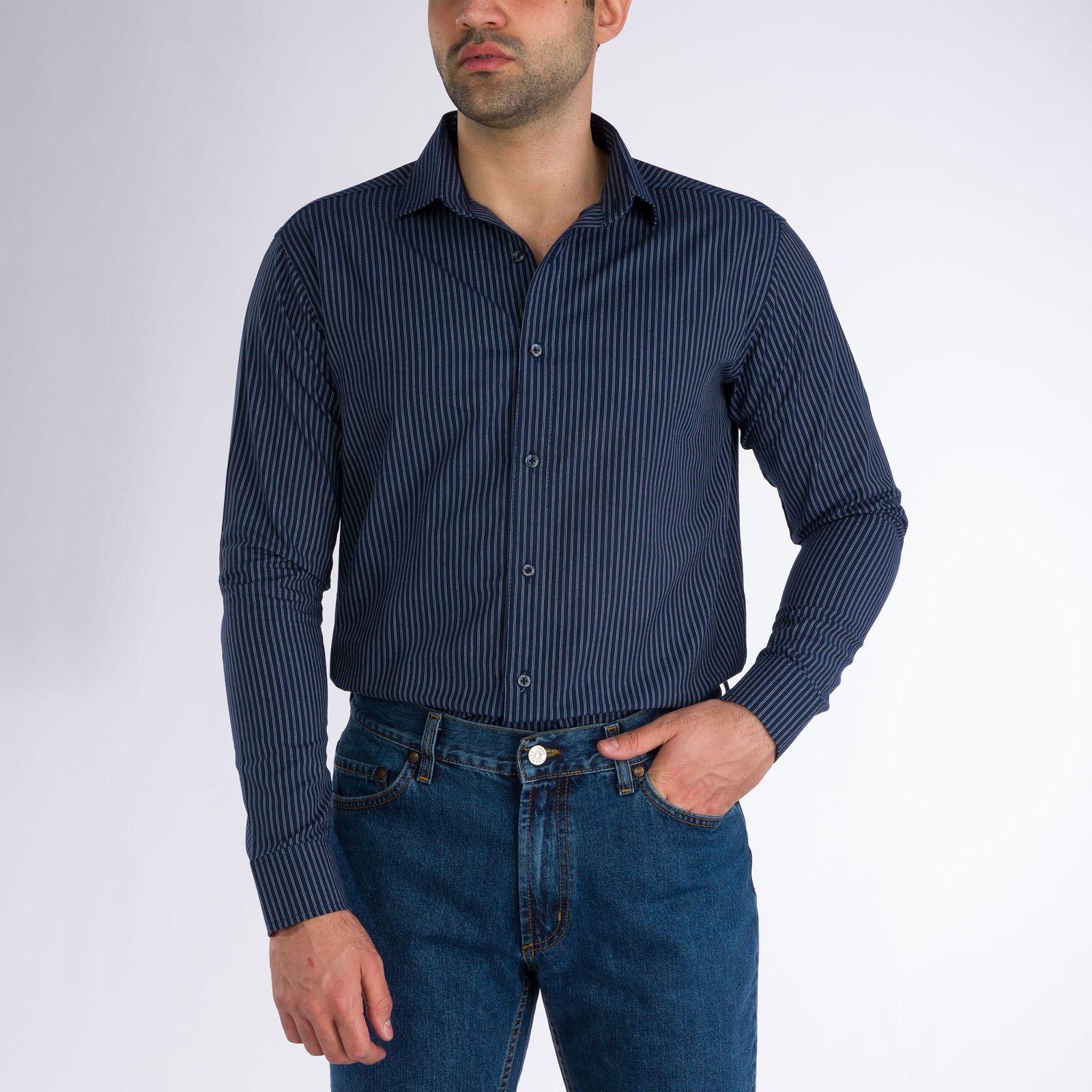 پیراهن آستین بلند مردانه باینت مدل 2261715-59 -  - 1