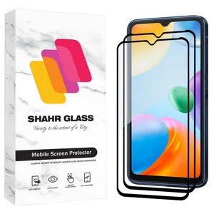 Shahr Glass FUL2 Screen Protector For Xiaomi Redmi 10C / Redmi 10 India / Redmi 10 Power / Redmi 12C / Poco C55 / Poco C61 /  Redmi A3 / Redmi A3x Pack Of 2