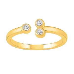   انگشتر طلا 18 عیار زنانه آراقیراتیس کد A0389