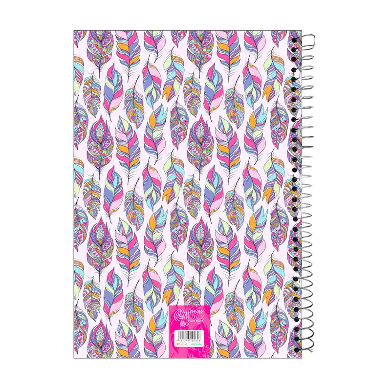 دفتر 80 برگ پیام طرح Fly کد 8088