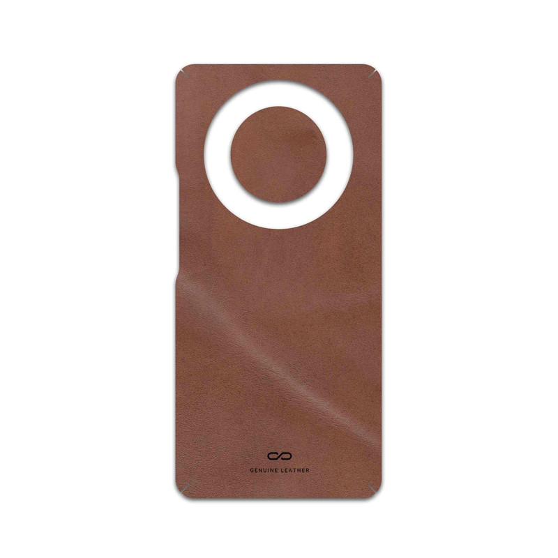 برچسب پوششی ماهوت مدل Matte-Natural-Leather مناسب برای گوشی موبایل آنر Magic 5 Lite