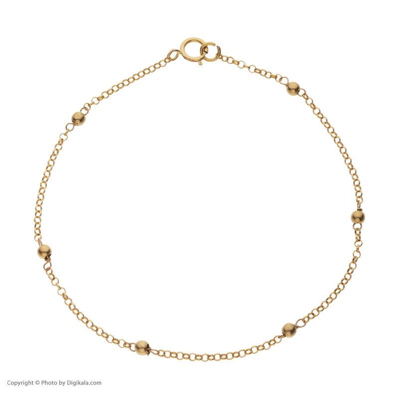 دستبند طلا 18 عیار زنانه پرسته مدل WBC246 دستبند طلا 18 عیار زنانه پرسته مدل WBC246