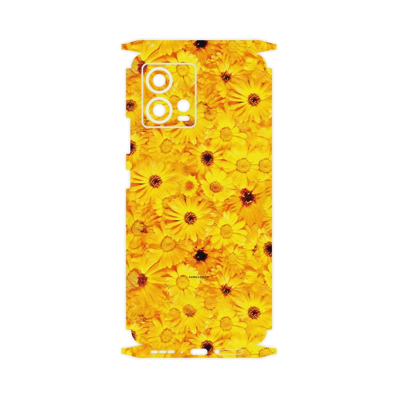 برچسب پوششی ماهوت مدل Yellow_Flower-FullSkin مناسب برای گوشی موبایل موتورولا Edge 30 Fusion