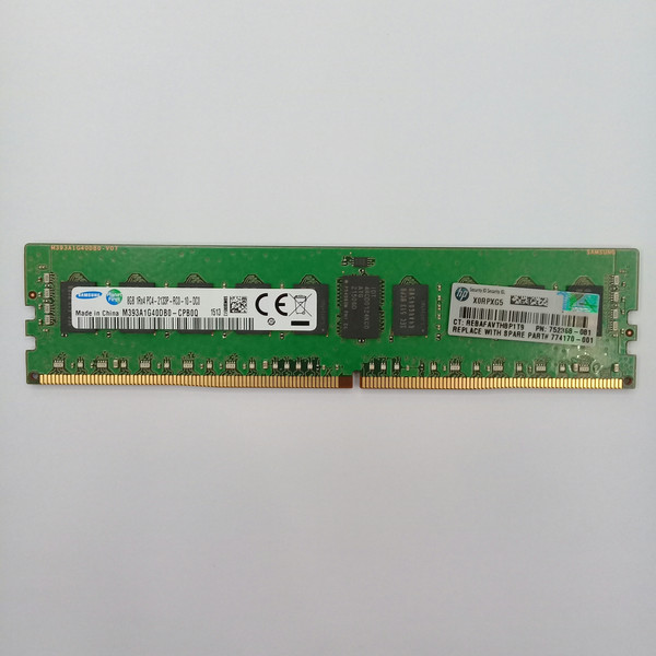 رم سرور ddr4 تک کاناله 2133 مگاهرتز اچ پی مدل 081-752368 ظرفیت 8 گیگابایت