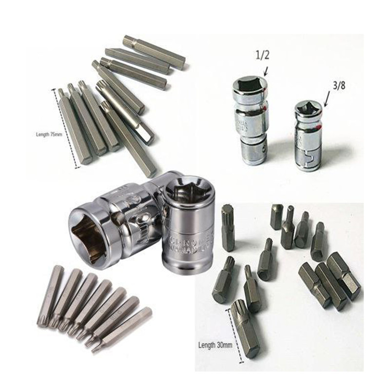 آچار بیت ستاره ای دینگشی مدل 68001 مجموعه 40 عددی