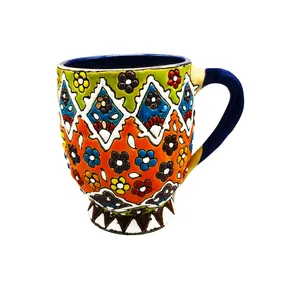 لیوان میناکاری مدل دسته دار کد 10