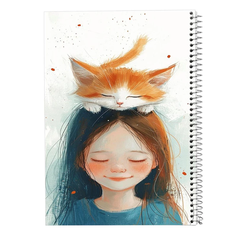 دفتر شطرنجی 50 برگ مدوپد طرح موجودات فانتزی کد DF17071