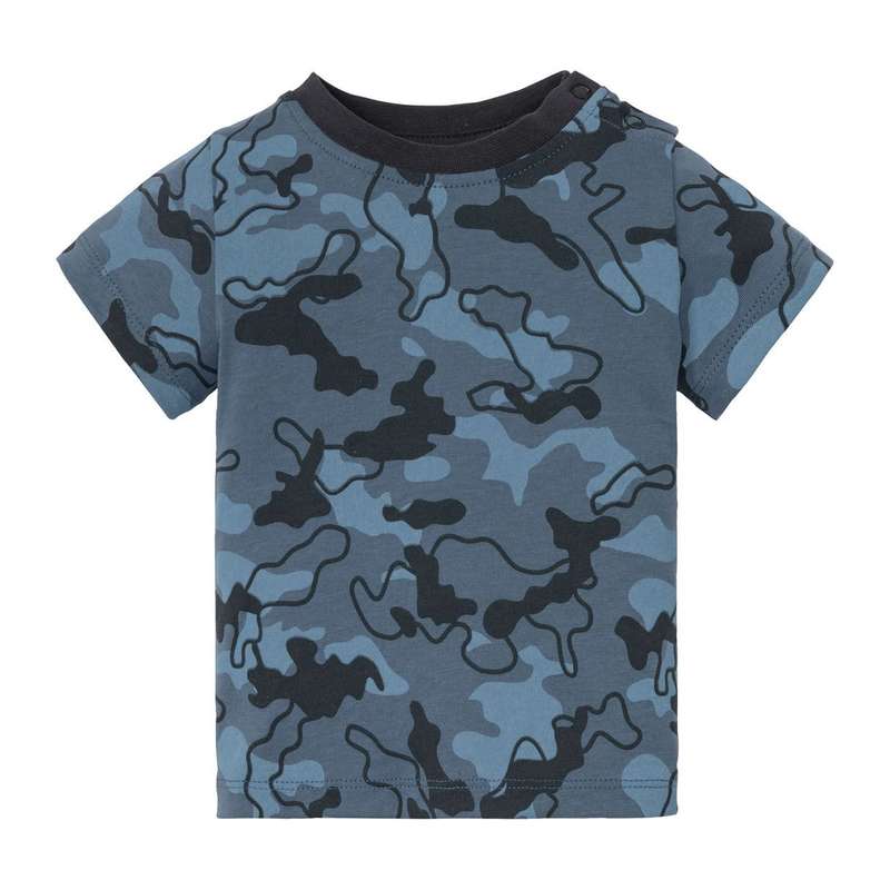 تی شرت آستین کوتاه پسرانه لوپیلو مدل ارتشی