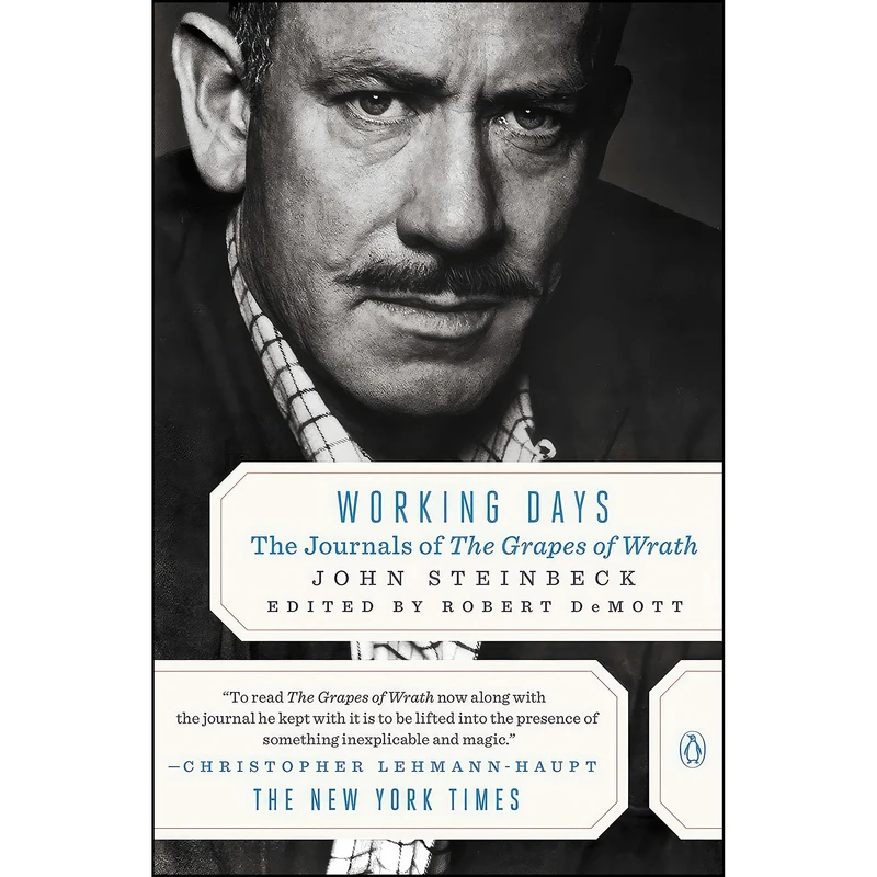 کتاب Working Days اثر John Steinbeck and Robert J. DeMott انتشارات Penguin Books