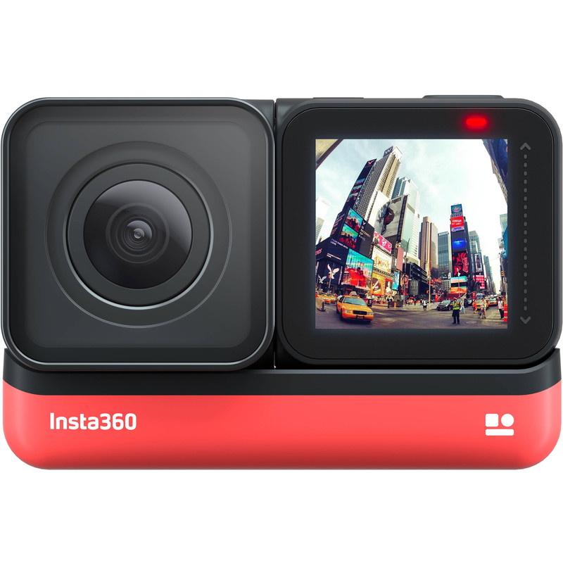 دوربین فیلم برداری ورزشی اینستا 360 مدل ONE R Twin Edition به همراه محافظ لنز