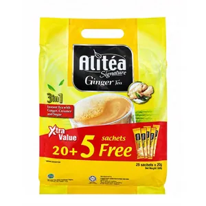 چای کرک زنجبیلی علی تی - 20 گرم بسته 25 عددی 