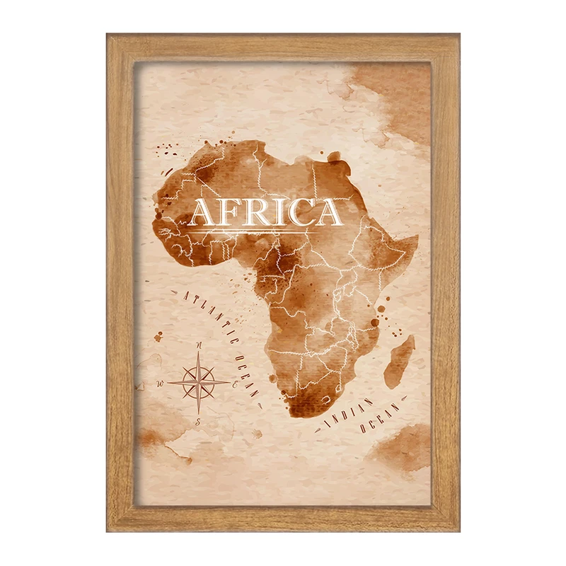 تابلو خندالو مدل آفریقا Africa کد 29829