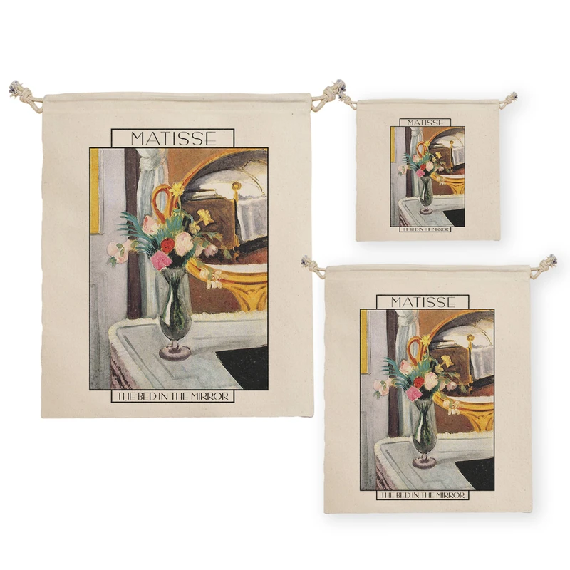 نظم دهنده ترمه طراحان ایده مدل تخت در آینه از ماتیس کد art0668 مجموعه سه عددی