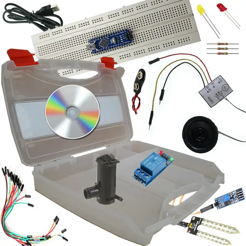 کیت آموزشی مهندسیکا مدل گلخانه هوشمند سخنگو کد 00777