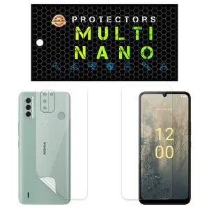  Multi Nano X-SFT Screen Protector For Nokia C31 with back skin