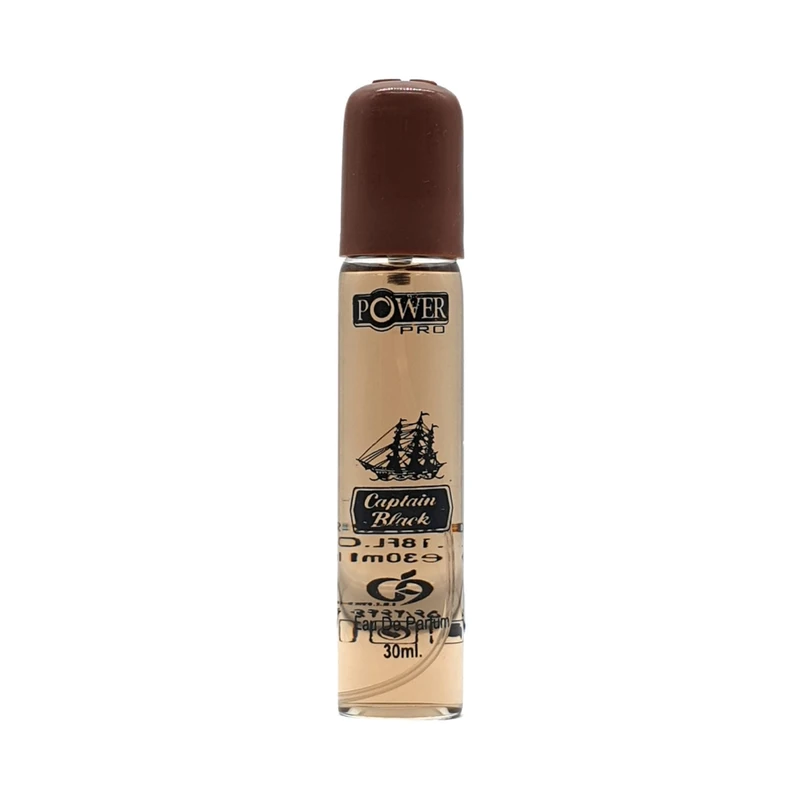 عطر جیبی پاور پرو مدل کاپتان بلک حجم 30 میلی لیتر