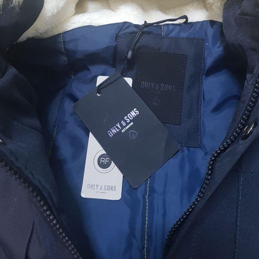کاپشن مردانه اونلی اند سانز مدل LONG PARKA 001 -  - 7