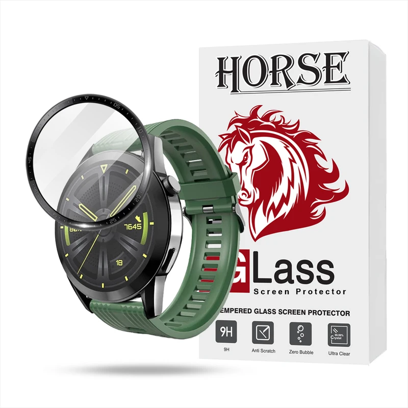   محافظ صفحه نمایش هورس مدل PMMWH مناسب برای ساعت هوشمند هوآوی Watch GT3 46 mm