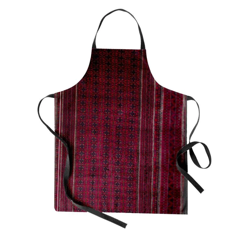 پیش بند آشپزخانه مدوپد طرح کناره بلوچ قابی مدل C-balouch05