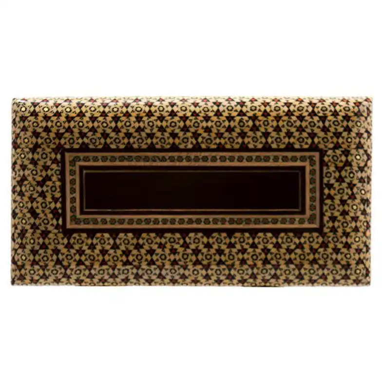 جعبه دستمال کاغذی خاتم کاری کد T34F