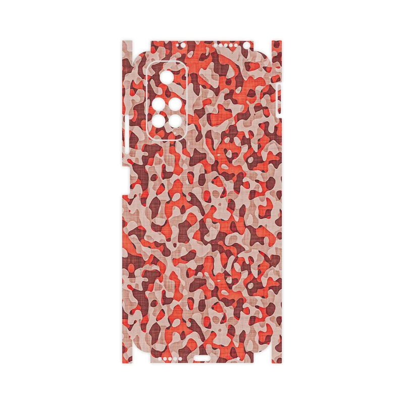 برچسب پوششی ماهوت مدل Red Infantry Army-FullSkin مناسب برای گوشی موبایل شیائومی Redmi Note 11
