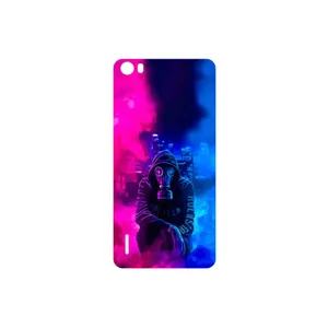 MAHOOT Smoke Rainbow Digital Art 2 Cover Sticker for Honor 6