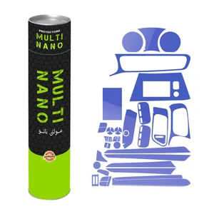 برچسب محافظ مانیتور و کنسول خودرو مولتی نانو مدل X-F1T مناسب برای تارا دنده ای مجموعه 26 عددی