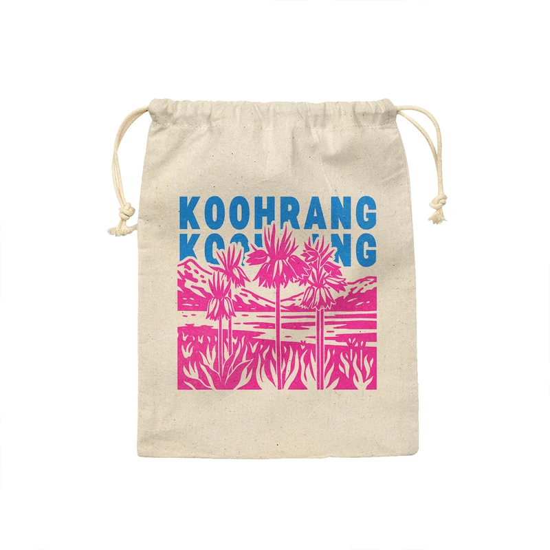 کیسه نان و سبزی ترمه طراحان ایده مدل نماد دشت لاله های واژگون کوهرنگ کد map0012 - S سایز 19x19 سانتی متر