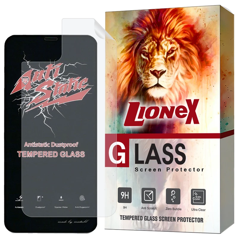 محافظ صفحه نمایش لایونکس مدل ANNL مناسب برای گوشی موبایل اپل iPhone 11 Pro به همراه محافظ پشت گوشی