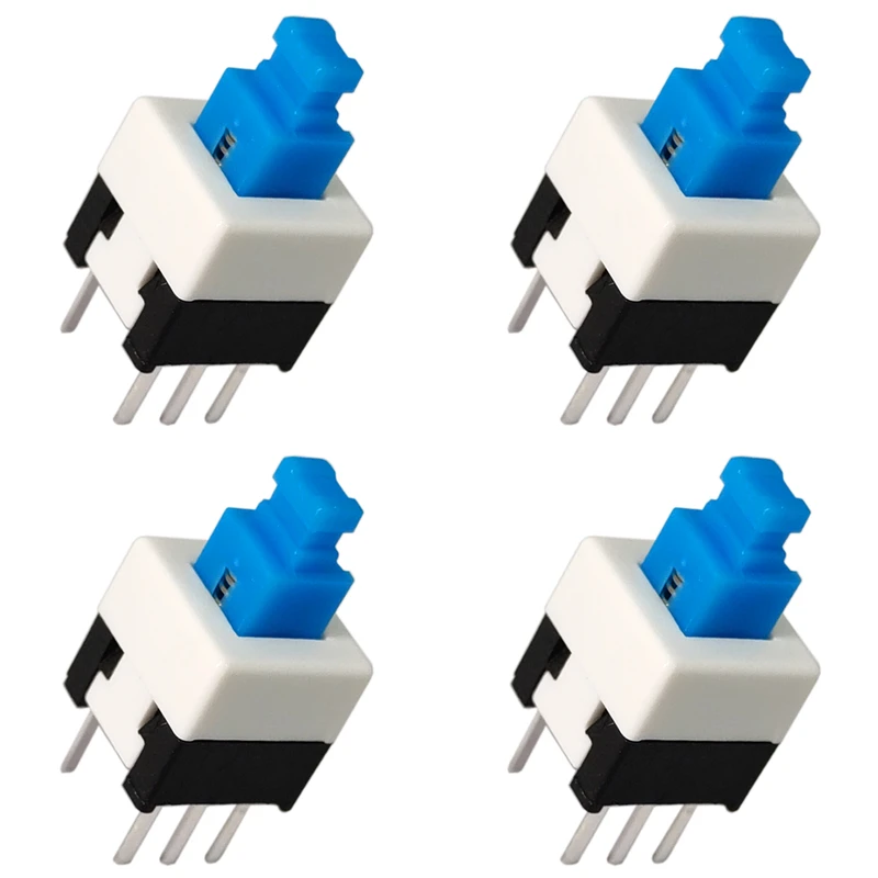 کلید 6 پایه مدل روبردی ON-OFF کد SW-77B بسته 4 عددی
