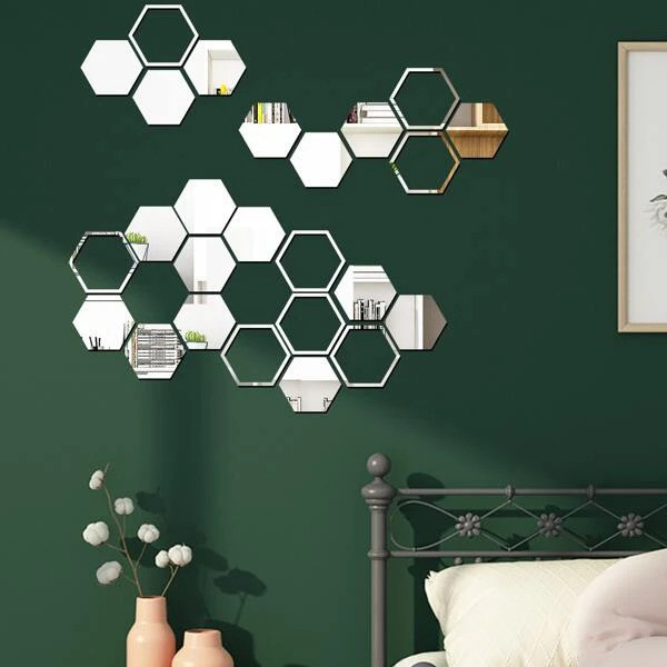 آینه آماتیس مدل لانه زنبور AM-LZ25 مجموعه 25 عددی