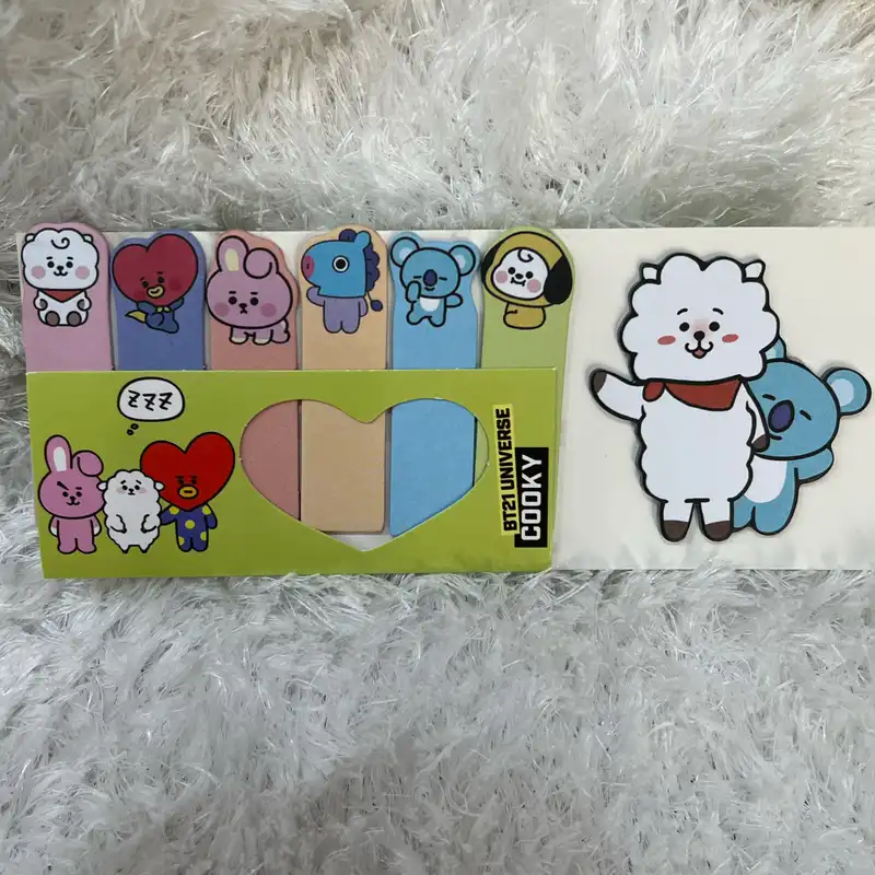 کاغذ یادداشت چسب دار کد 03 مجموعه 7 عددی