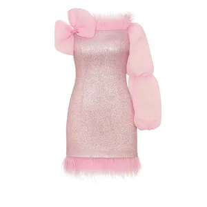 پیراهن یقه دکلته زنانه مدل Nora