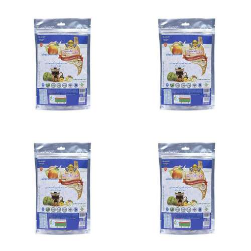 دمنوش مخلوط میوه ای با طعم لیموگراس چای بهشت - 1300 گرم مجموعه 4 عددی