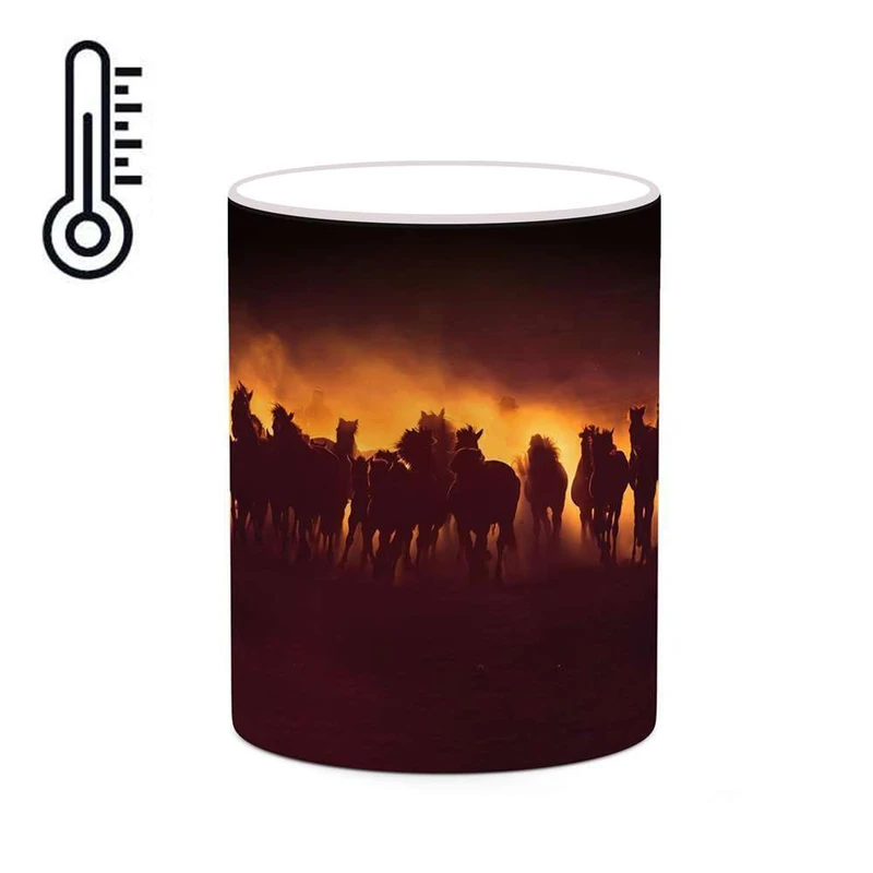 ماگ حرارتی کاکتی مدل اسب کد mgh24357