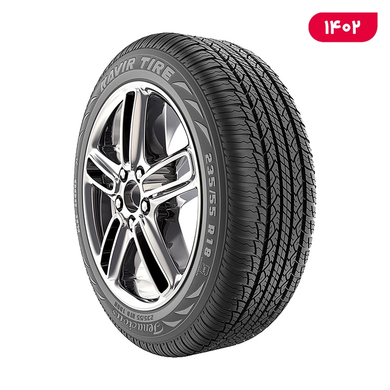 لاستیک خودرو کویر تایر مدل Tenacious KB800 سایز 235/55/18 - تک حلقه