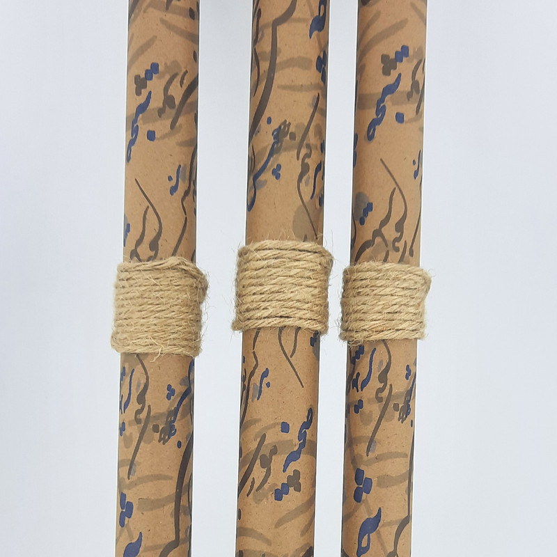 کاغذ کادو طرح نستعلیق مدل far2 بسته 3 عددی 