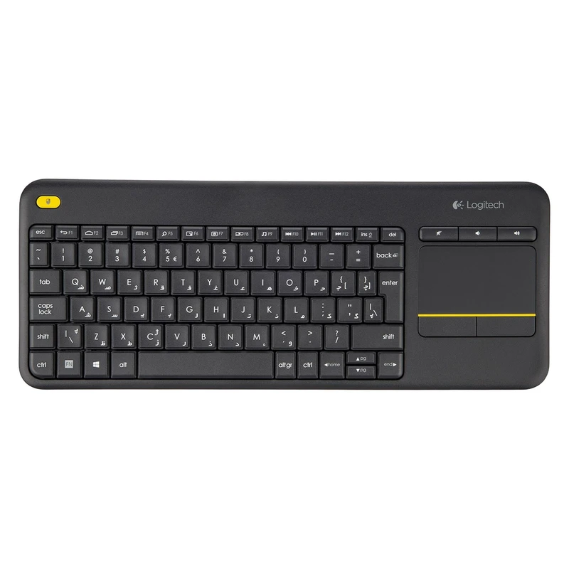 کیبورد بی‌ سیم لاجیتک مدل K400 Plus با حروف فارسی