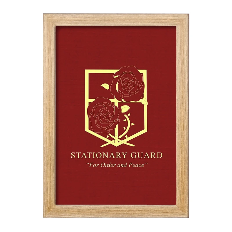 تابلو خندالو مدل نگهبان ثابت انیمه اتک آن تایتان Attack on Titan  کد 11028