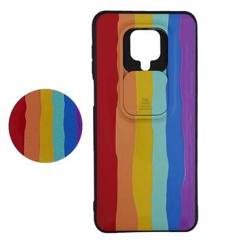 کاور مدل XM334A مناسب برای گوشی موبایل شیائومی Redmi Note 9s / 9 Pro / 9 Pro Max به همراه پایه نگهدارنده