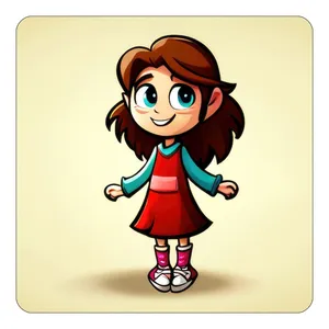 مگنت کاکتی طرح دختر مدل mp63842