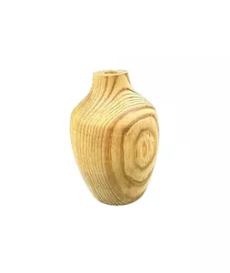گلدان چوبی مدل دست ساز